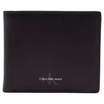 Кожаный кошелек Calvin Klein, черный