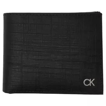 Кожаный кошелек Calvin Klein, черный
