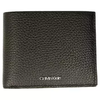 Кожаный кошелек Calvin Klein, черный