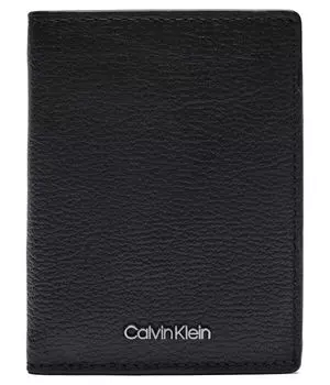 Кожаный кошелек Calvin Klein, черный