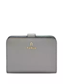 Кожаный кошелек Camelia Furla, серый