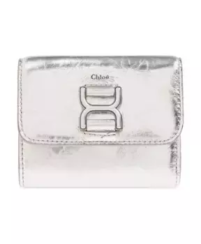 Кожаный кошелек Chlo, серый