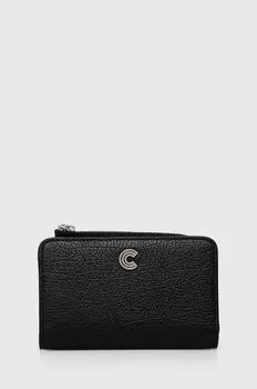 Кожаный кошелек Coccinelle, черный