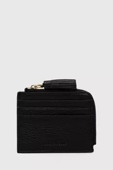Кожаный кошелек Coccinelle, черный