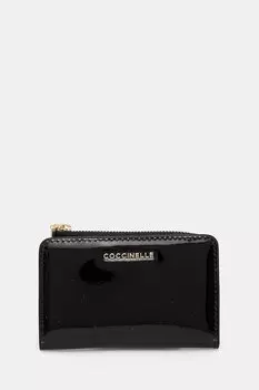 Кожаный кошелек Coccinelle, черный