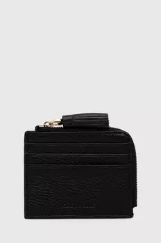 Кожаный кошелек Coccinelle, черный