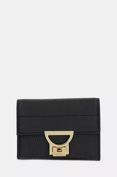 Кожаный кошелек Coccinelle, черный