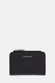 Кожаный кошелек Coccinelle, черный