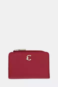 Кожаный кошелек Coccinelle, розовый