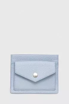 Кожаный кошелек Coccinelle, синий