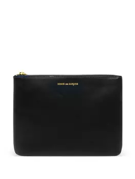 Кожаный кошелек Comme Des Garons, черный