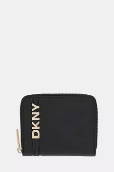 Кожаный кошелек Dkny, черный