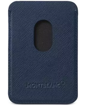 Кожаный кошелек для карточек Sartorial Montblanc, синий