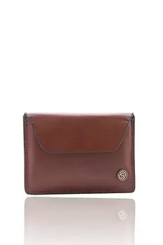 Кожаный кошелек для монет Sovona Silver Street London, коричневый