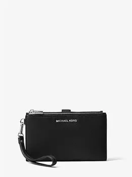 Кожаный кошелек для смартфона Adele Michael Kors, черный
