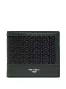 Кожаный кошелек DOLCE & GABBANA, зеленый