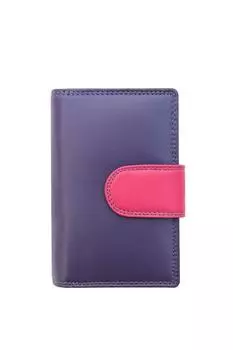 Кожаный кошелек двойного сложения 'London' PRIMEHIDE, фиолетовый