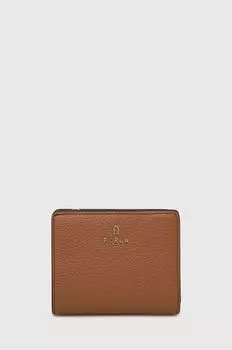 Кожаный кошелек Furla, бежевый