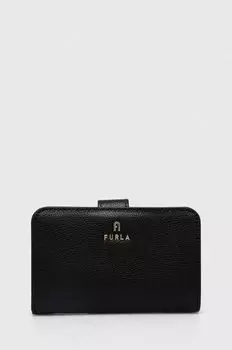 Кожаный кошелек Furla, черный