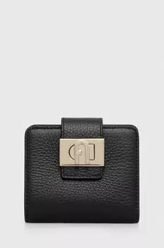 Кожаный кошелек Furla, черный
