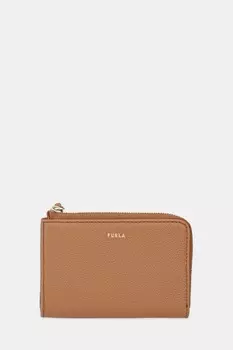 Кожаный кошелек Furla, коричневый