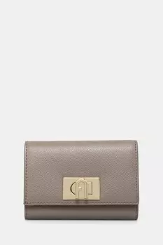Кожаный кошелек Furla, коричневый