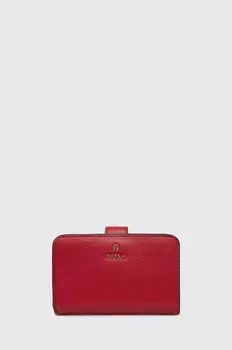 Кожаный кошелек Furla, розовый