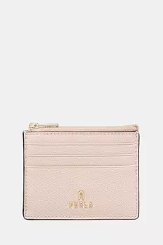 Кожаный кошелек Furla, розовый