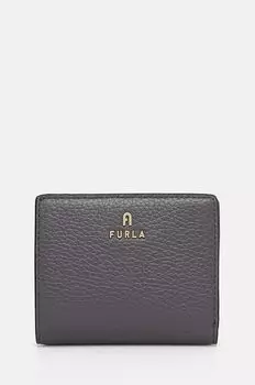 Кожаный кошелек Furla, серый