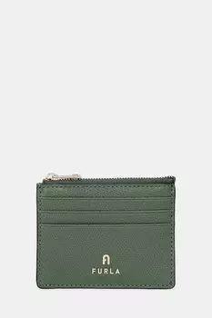 Кожаный кошелек Furla, зеленый