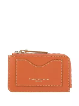 Кожаный кошелек GIANNI CHIARINI, оранжевый