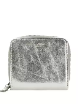 Кожаный кошелек GIANNI CHIARINI, серебряный
