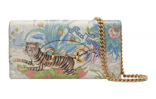 Кожаный кошелек Horsebit 1955 года, сумка через плечо, обычная женская сумка GUCCI