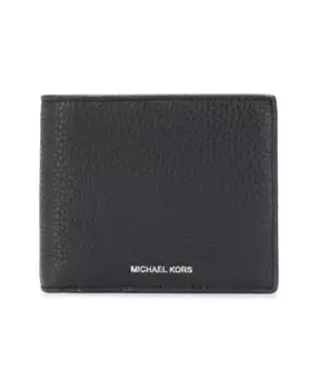 Кожаный кошелек It с тиснением логотипа Michael Kors, черный