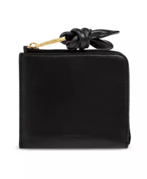 Кожаный кошелек Jacquemus, черный