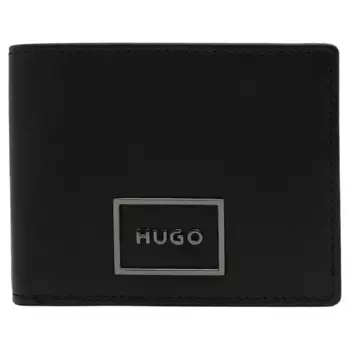 Кожаный кошелек Эллиотт Hugo, черный