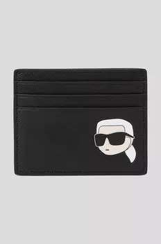 Кожаный кошелек Karl Lagerfeld, черный