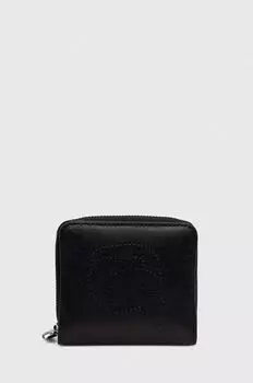 Кожаный кошелек Karl Lagerfeld, черный