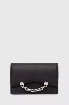 Кожаный кошелек Karl Lagerfeld, черный
