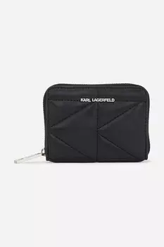 Кожаный кошелек Karl Lagerfeld, черный