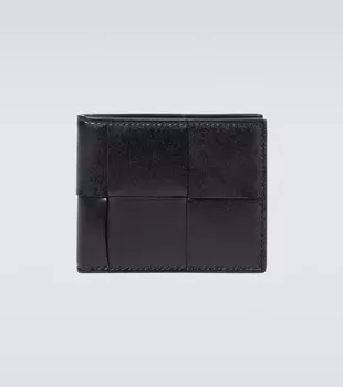 Кожаный кошелек-кассетник Bottega Veneta