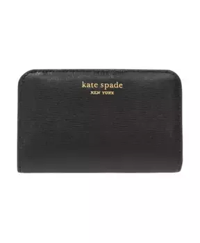 Кожаный кошелек Kate Spade, черный