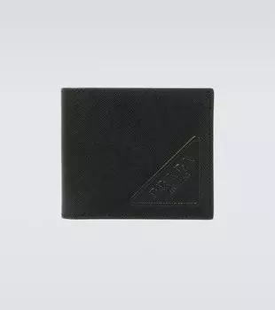 Кожаный кошелек-книжка Prada