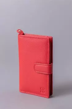 Кожаный кошелек Lakeland меньшего размера Lakeland Leather, красный