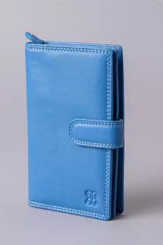 Кожаный кошелек Lakeland среднего размера Lakeland Leather, синий