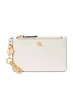 Кожаный кошелек Lauren Ralph Lauren, белый