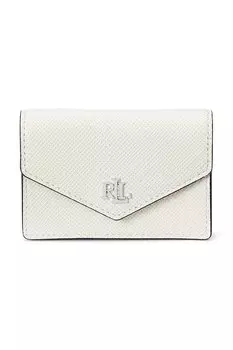 Кожаный кошелек Lauren Ralph Lauren, белый