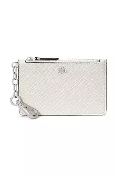 Кожаный кошелек Lauren Ralph Lauren, белый