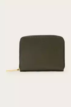 Кожаный кошелек LENA HEX Allsaints, зеленый