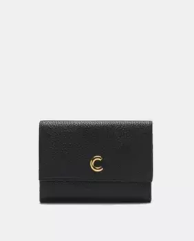 Кожаный кошелек М Coccinelle, цвет Negro